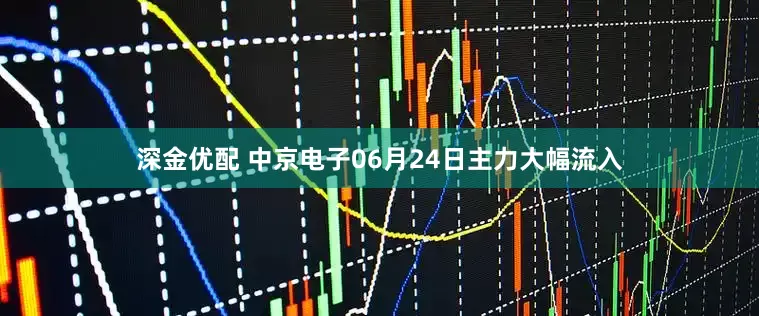 深金优配 中京电子06月24日主力大幅流入